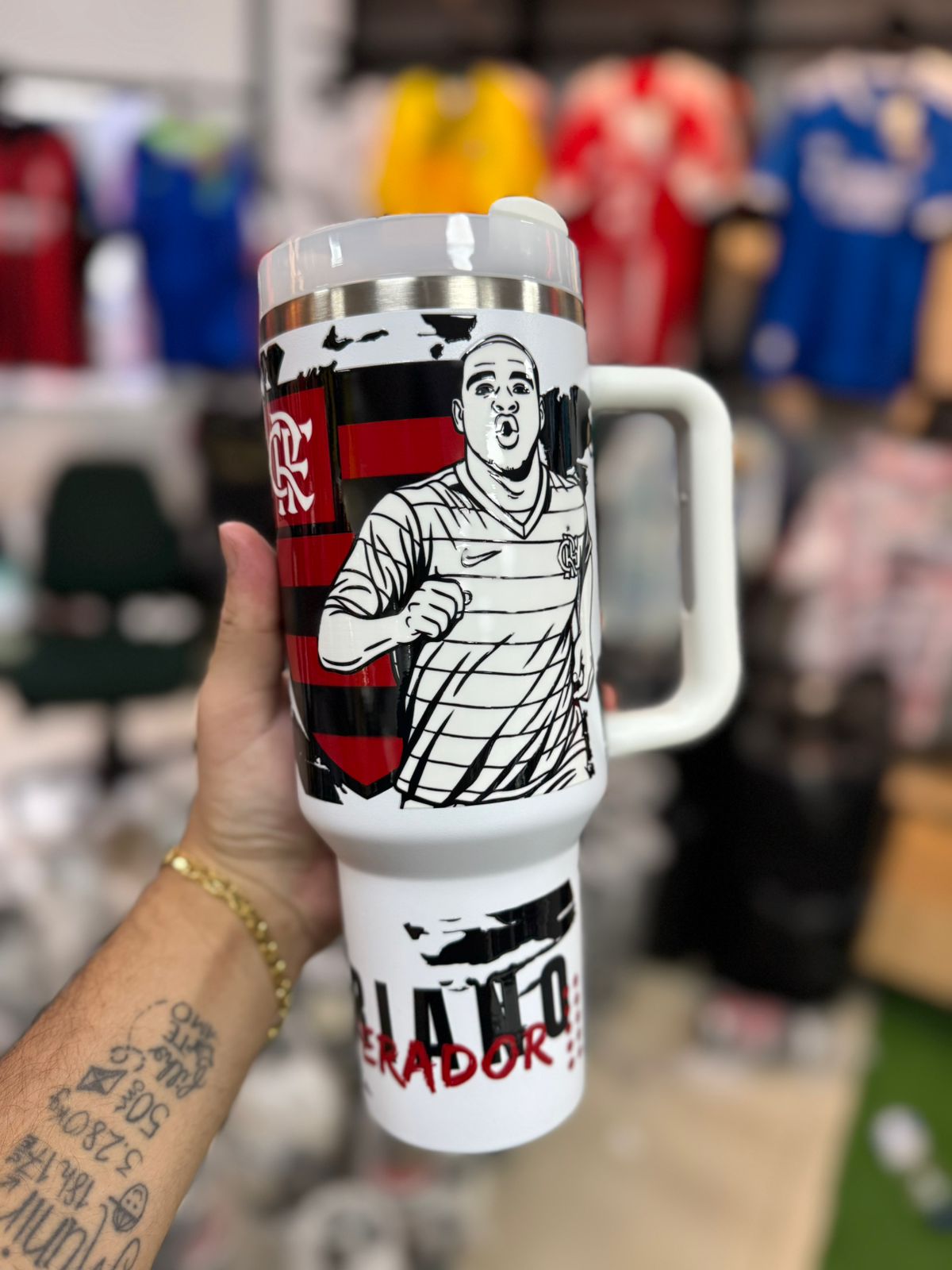 Copo Termico Flamengo Adriano