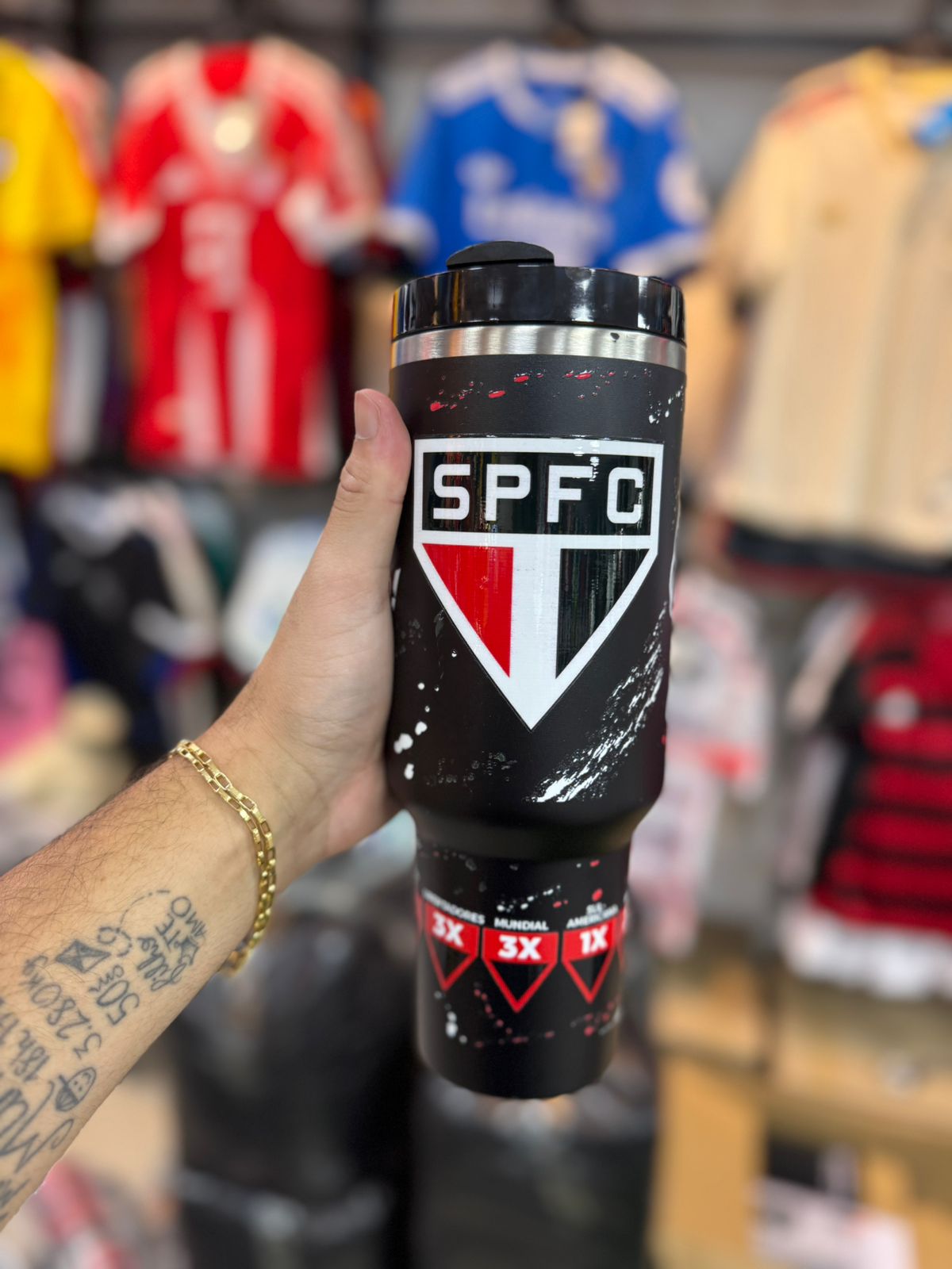 Copo Termico Sao paulo preto