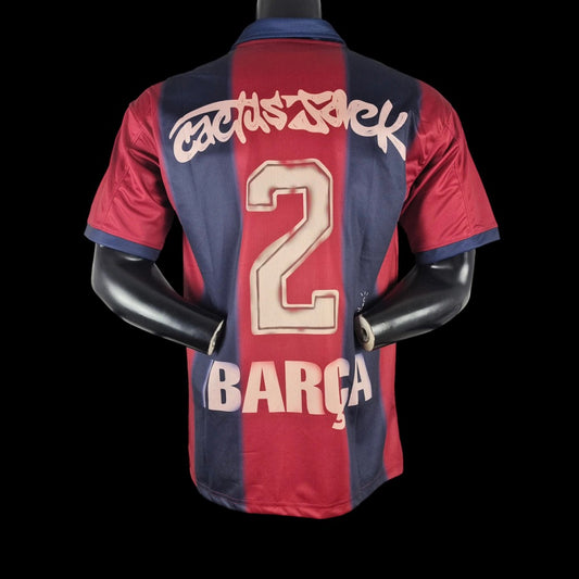 Modelo Retrô - Barcelona I Travis Scott Retrô 2000/01 - Skeleton