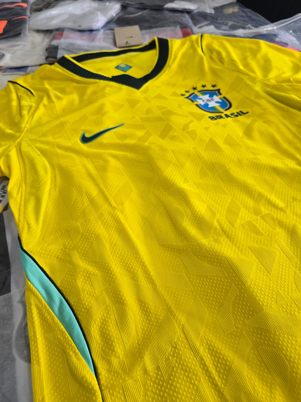 Modelo Jogador - Brasil amarela copa 2026