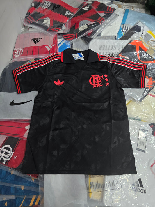 Modelo Lifestyle - Flamengo polo preta