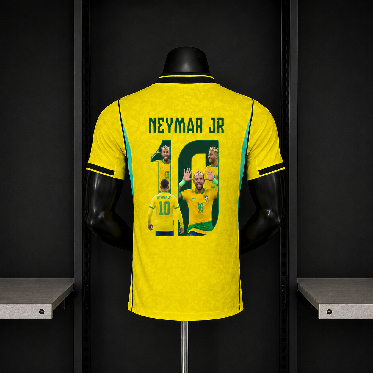 Modelo Jogador - Brasil amarela copa 2026 Neymar JR