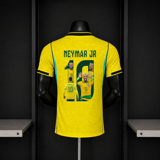 Modelo Jogador - Brasil amarela copa 2026 Neymar JR
