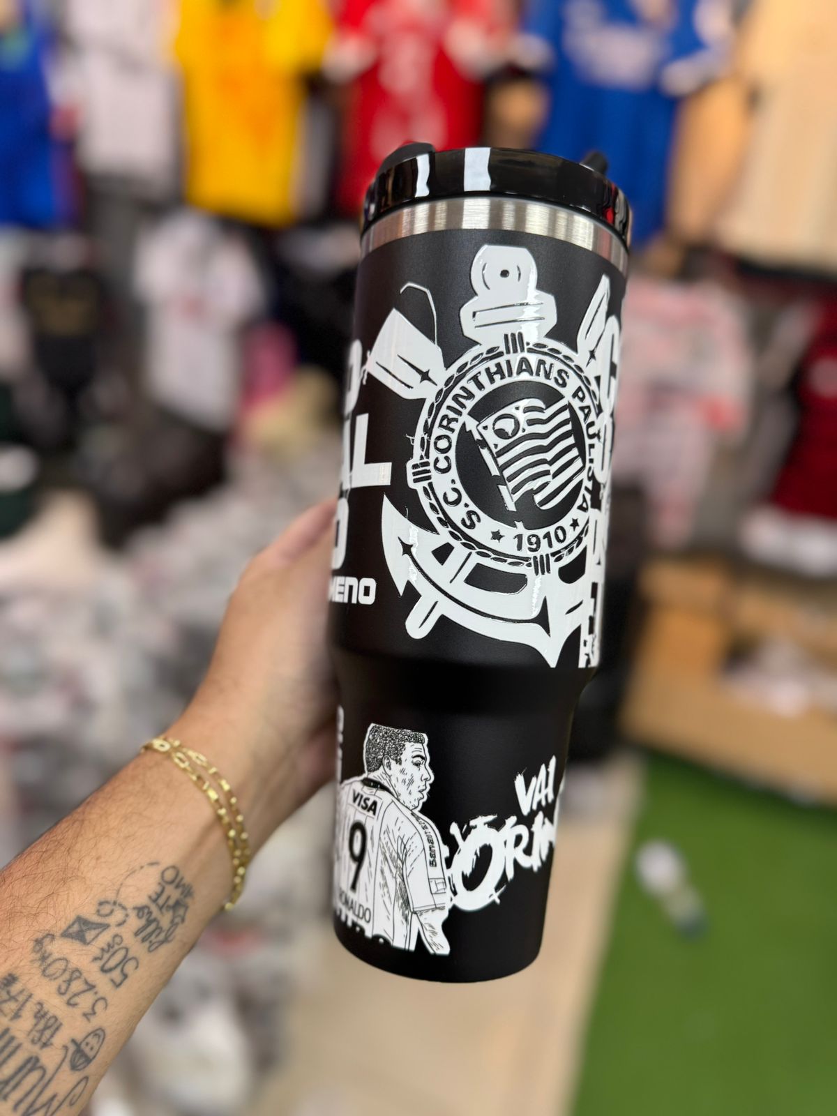 Copo Termico Corinthians Ronaldo