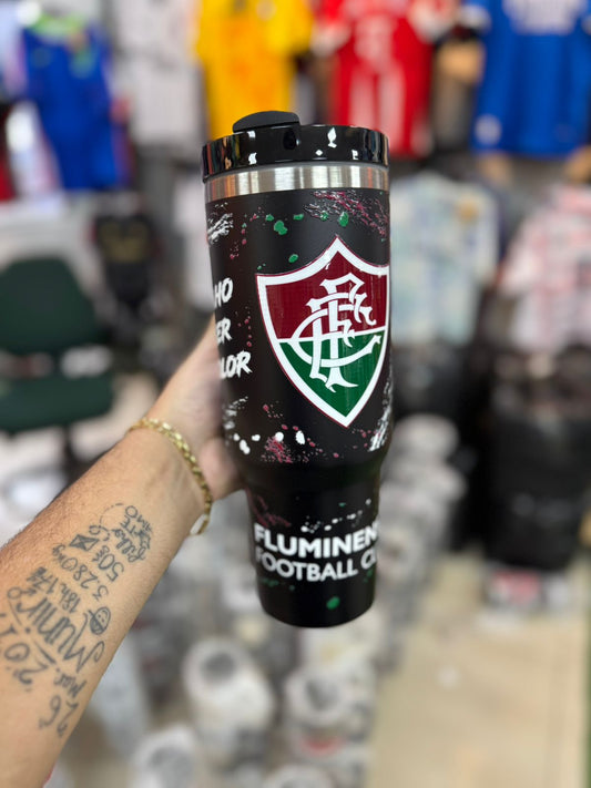 Copo Termico Fluminense Preto