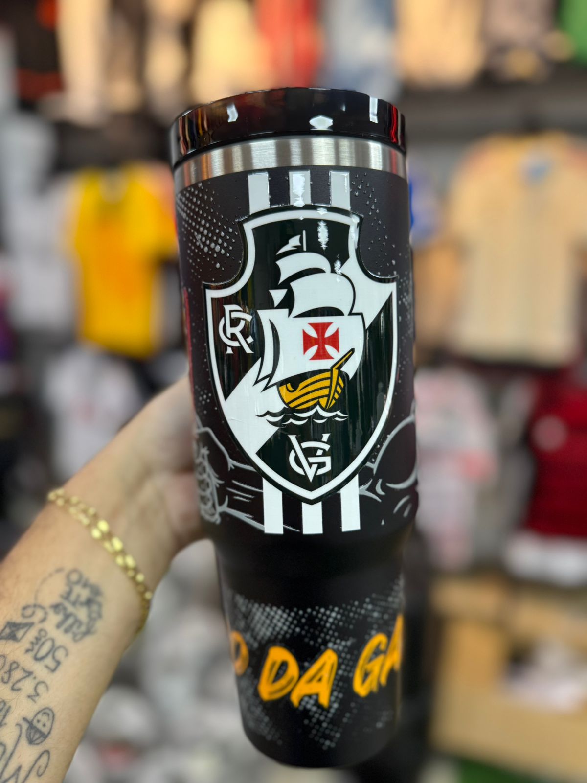 Copo Termico Vasco Preto