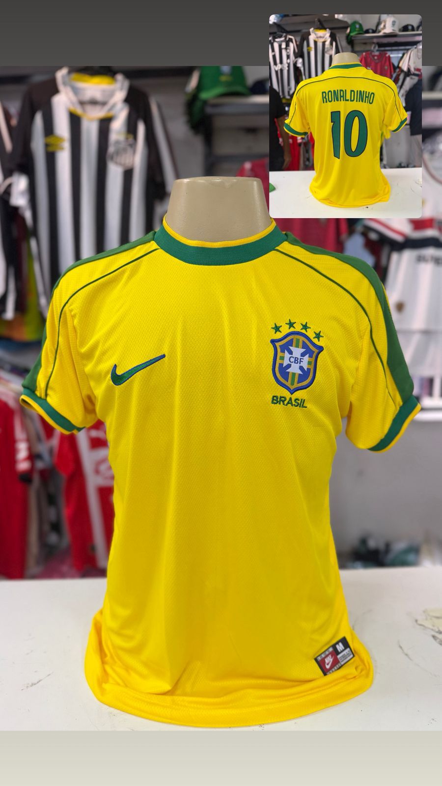 Nacional Premium - Brasil Ronaldinho 98