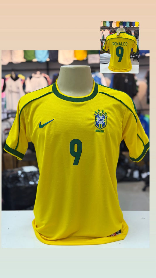 Nacional Premium - Brasil amarela Ronaldo 98