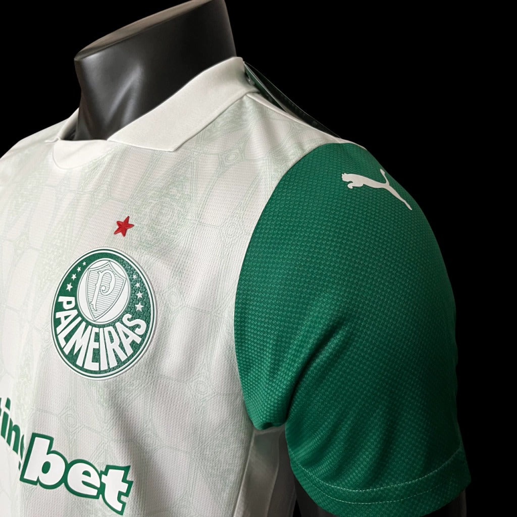Modelo Jogador - Palmeiras uniforme 2 - 25/26