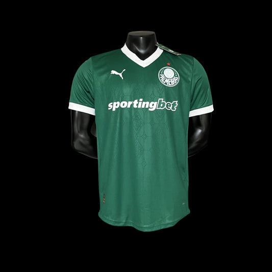 Modelo Jogador - Palmeiras uniforme 1 - 25/26