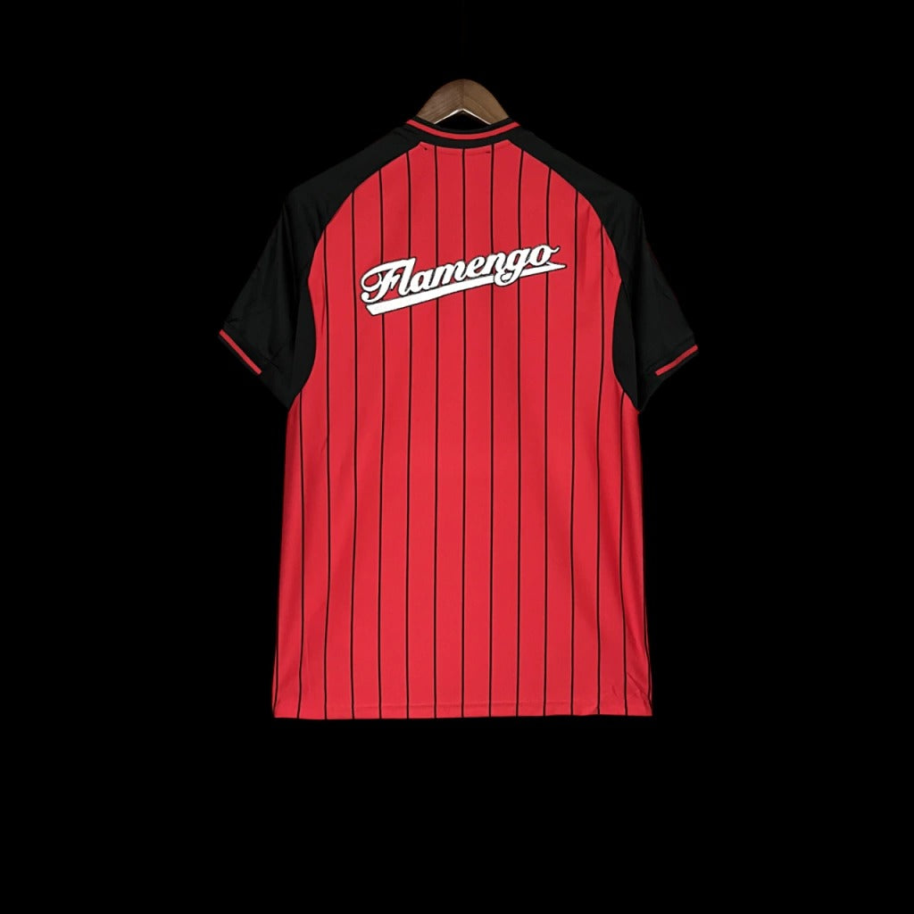 Modelo Mundial - Flamengo US Pack 2025 de Botão - Vermelha