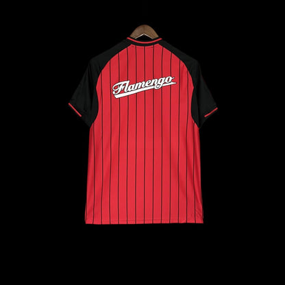 Modelo Mundial - Flamengo US Pack 2025 de Botão - Vermelha