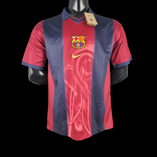 Modelo Retrô - Barcelona I Travis Scott Retrô 2000/01 - Skeleton