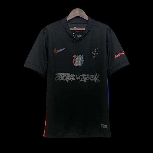 Modelo torcedor - Barcelona II 2024 Travis Scott - Preta