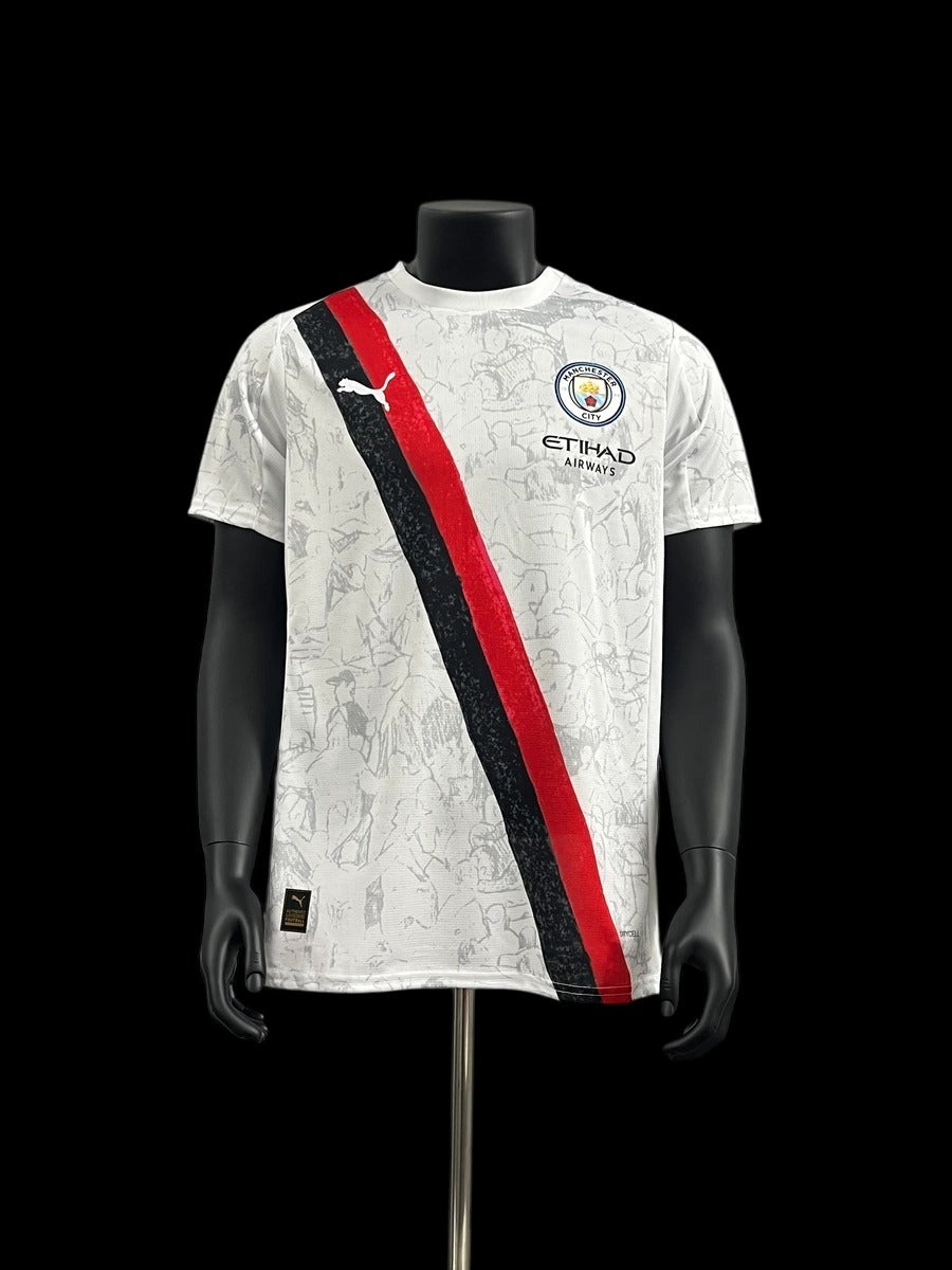 Modelo torcedor - Manchester City KidSuper Mundial de Clubes 2025