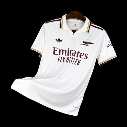 Modelo torcedor - Arsenal III 2025/26 Polo Branca