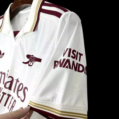 Modelo torcedor - Arsenal III 2025/26 Polo Branca