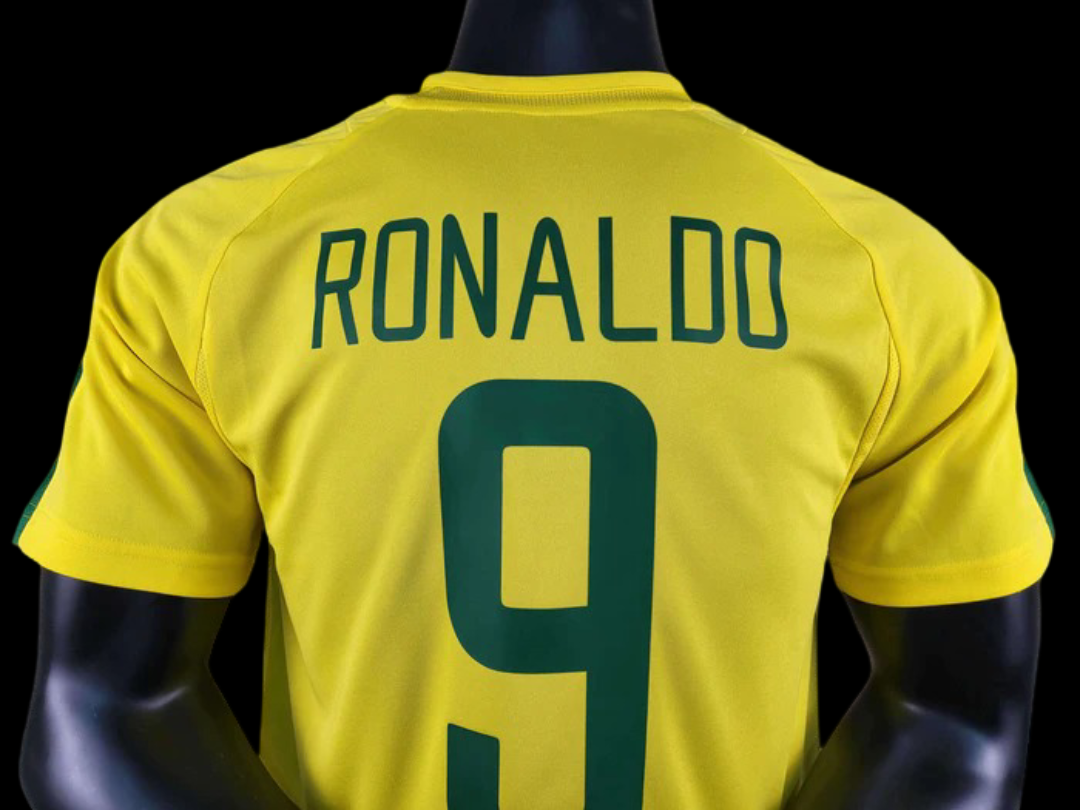 Modelo Retrô - Brasil 2002 Ronaldo