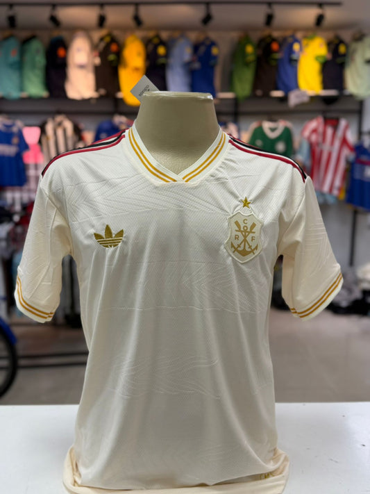Nacional Premium - Flamengo uniforme 3 - bege - 25/26
