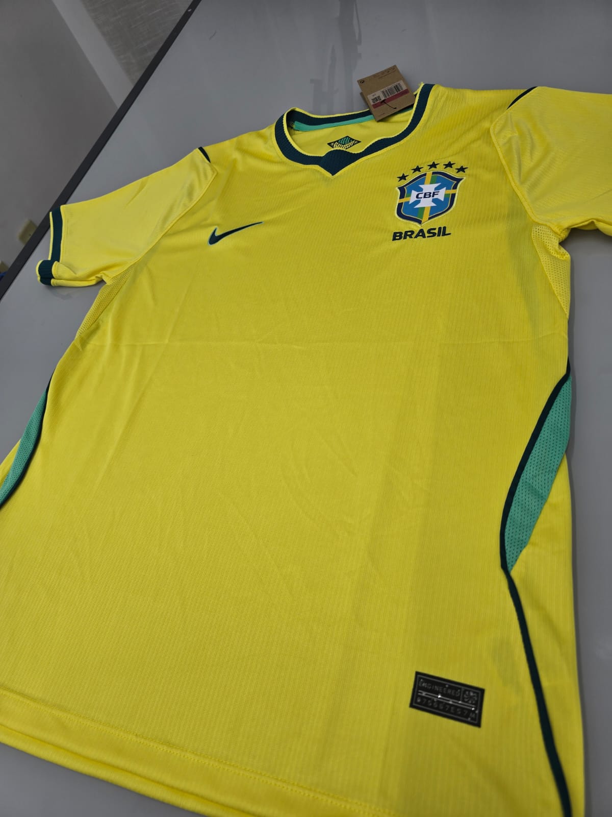 Modelo Torcedor - Brasil amarela copa 2026 Neymar JR