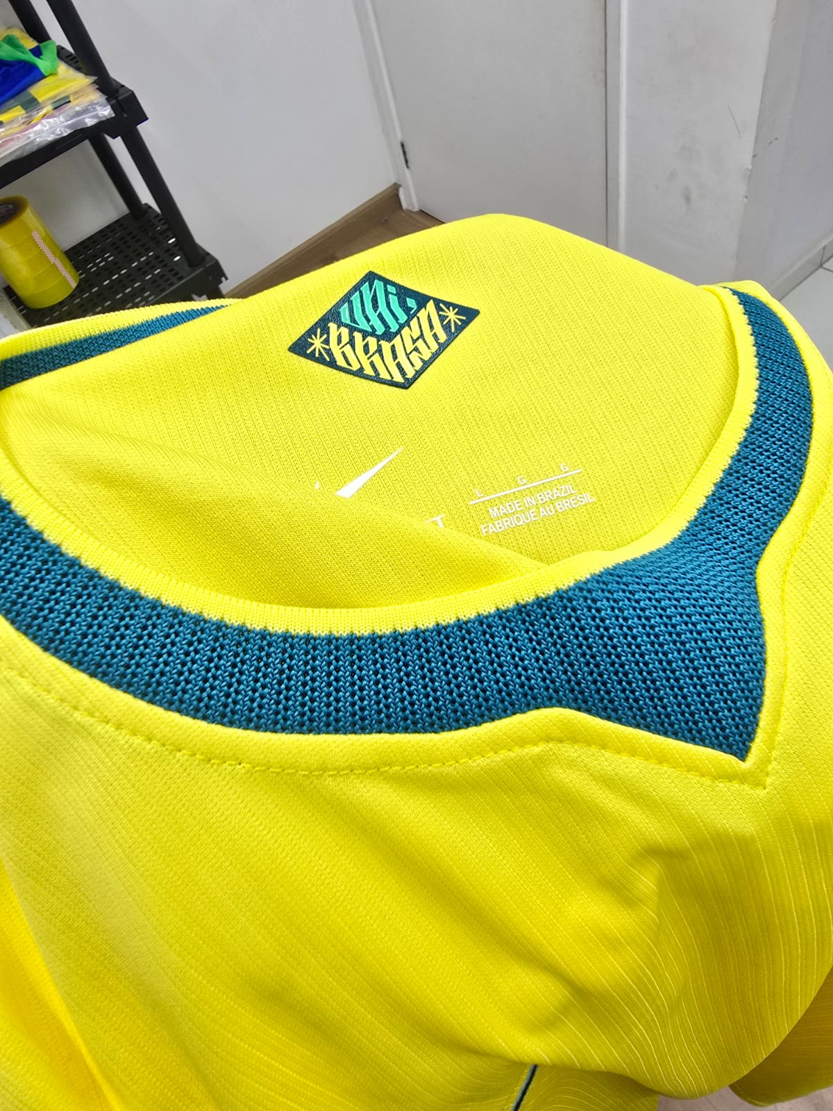 Modelo Torcedor - Brasil amarela copa 2026 Neymar JR