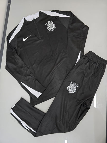 Conjunto de Frio Corinthians preto
