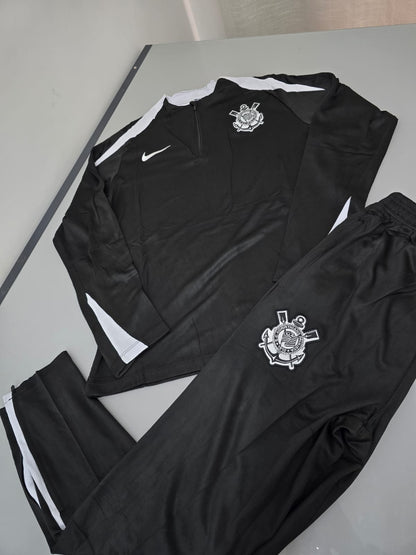 Conjunto de Frio Corinthians preto