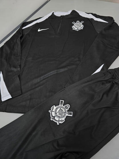Conjunto de Frio Corinthians preto