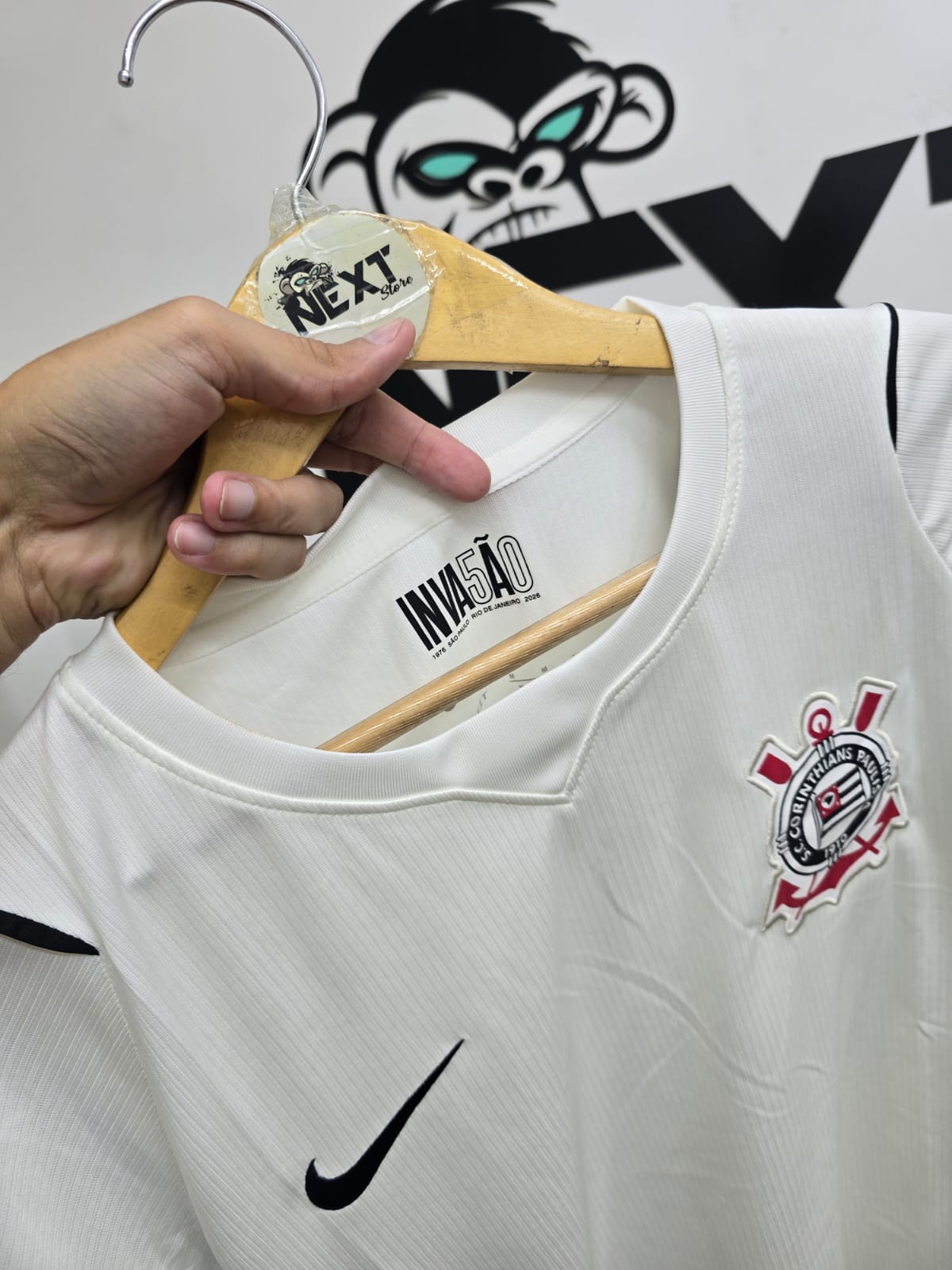 Modelo Torcedor - Corinthians uniforme 1 - 2026
