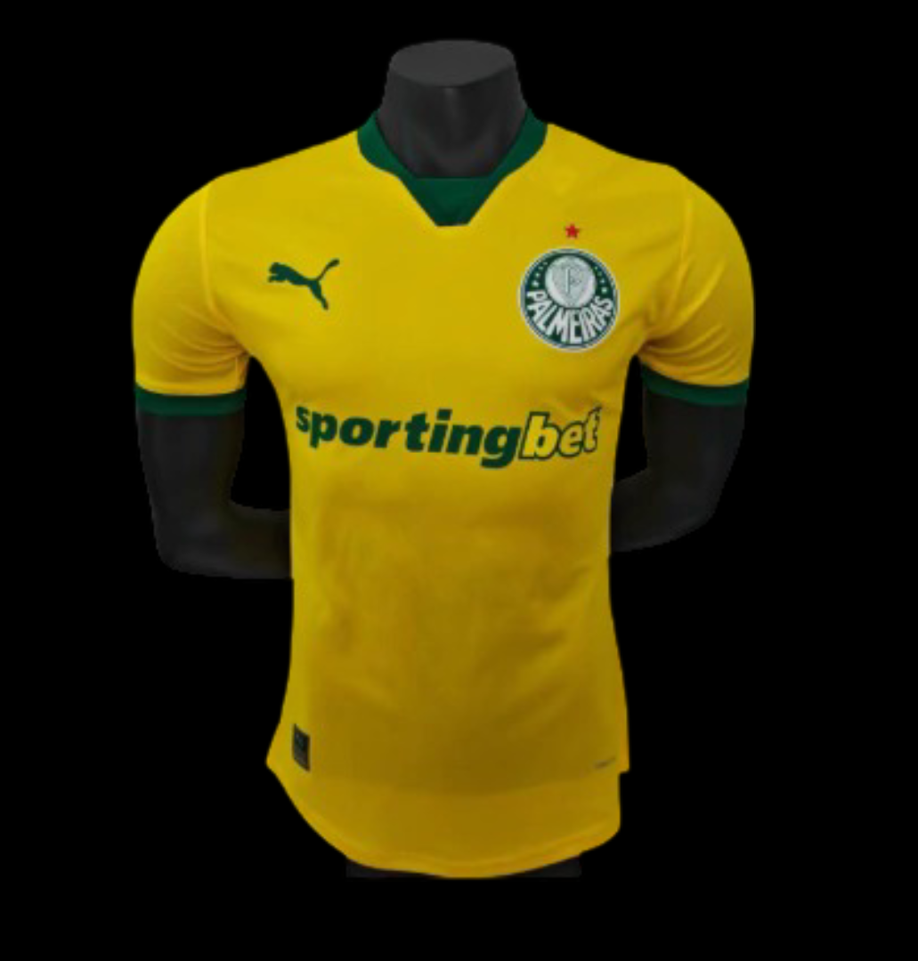 Modelo Jogador - Palmeiras amarela - 25/26