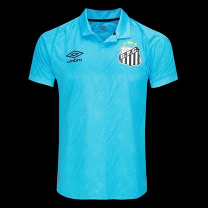 Modelo torcedor - Santos uniforme 3 Azul 25/26